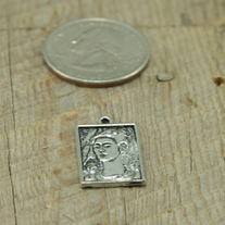 Frida Pewter Charm
