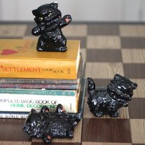 Vintage Black Kittens