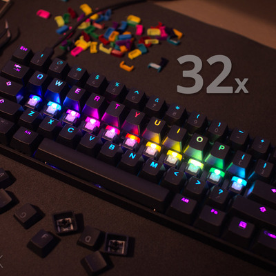 Led color changers 32 pack, for cherry mx keyboard