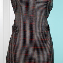 Sleeveless Tweed Dress