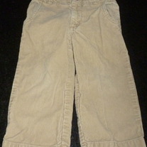 Khaki Corduroy Pants-Baby Gap Size 2T