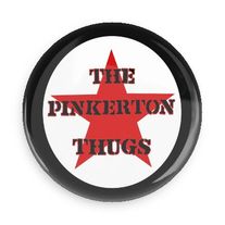 Pinkerton Thugs star logo button