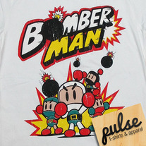 Bomber Man White Unisex T-Shirt