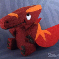 Savannah the Pteranodon - Dinosaur Soft Sculpture