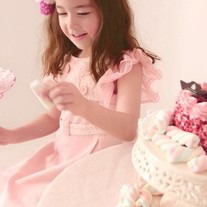 Gianna Pink Retro Dress for Storenvy