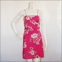 Pink Floral Summer Dress