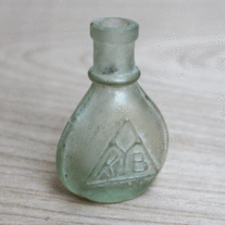 Old Glass Bottle Marked KYB and Nippon