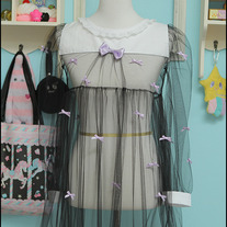 La Petite Fille - Petit Ange Tulle Dress - Black