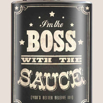 Boss with the Sauce Flask