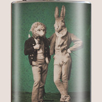 Hedgehog & Rabbit Flask