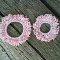 Custom hair scrunchies lg