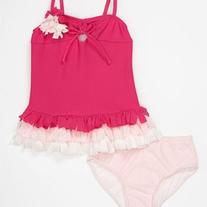 Isobella & Chloe 2pc Swimsuit -Fuschia