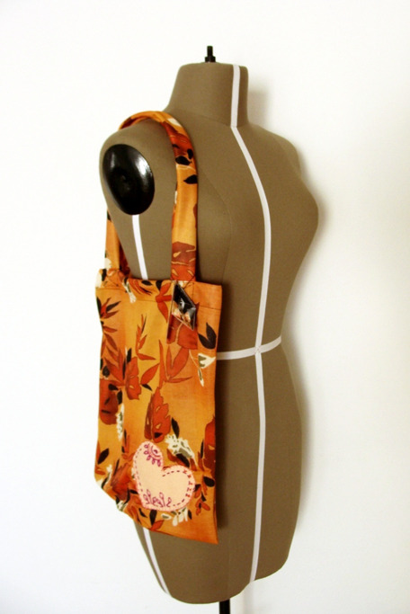 Autumn Days Eco-Friendly Shopping Bag I by Sardinella Sardine