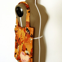 Autumn Days Eco-Friendly Shopping Bag I by Sardinella Sardine