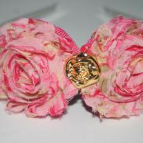 "Romantic Rose" shabby sass headband
