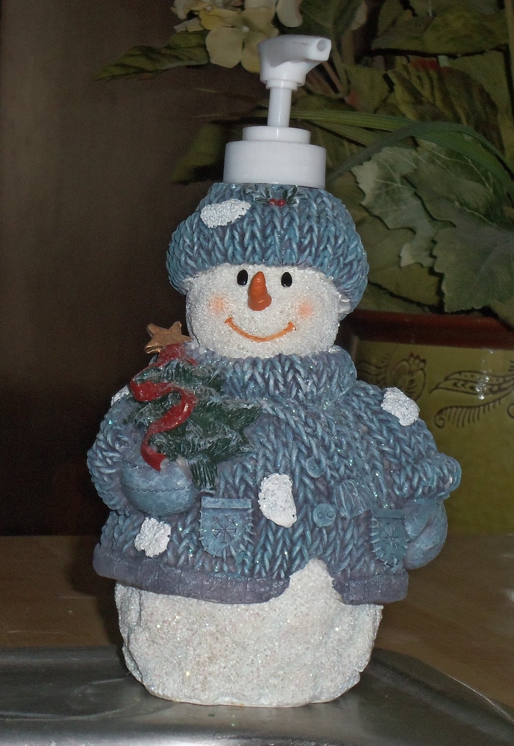 Snowman Soap Dispenser on Storenvy