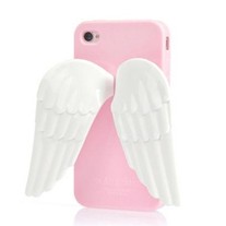 Elegant Korean Design Wings iPhone 4/4S Case, 4 Colors