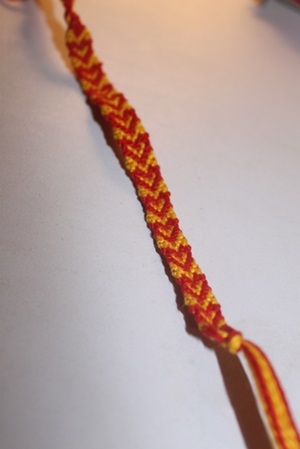 gryffindor friendship bracelet