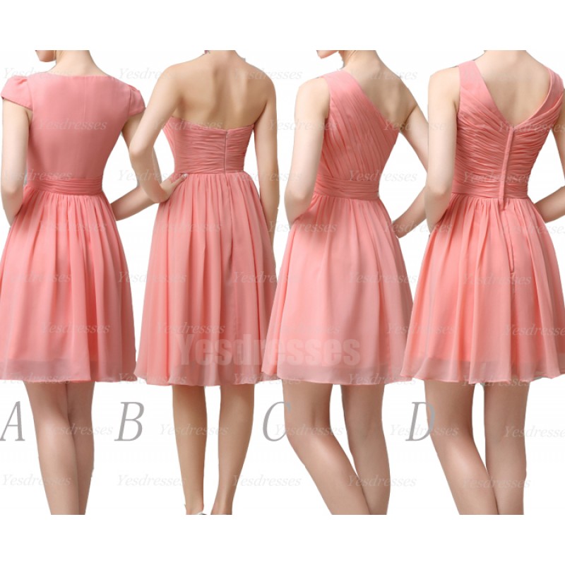 Peach Bridesmaid Dresses
