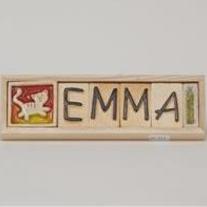 EMMA - Name Plaque