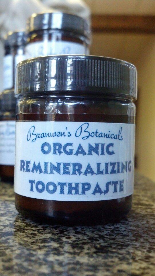 Organic Remineralizing Toothpaste on Storenvy