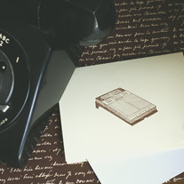 Letterpress Vintage Calendar Notecards set of 5