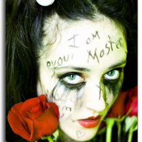 Bitten & Autographed 4x6 Postcard: Roses