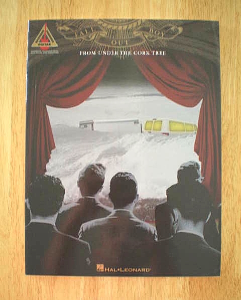 Fall_out_boy_from_under_the_cork_tree_guitar_tab_book_original