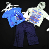 DKNY Infant 3pc Gear Set 18m - Palace Blue