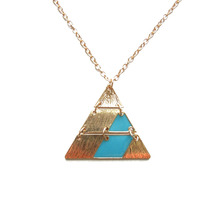 Turquoise Geo Necklace