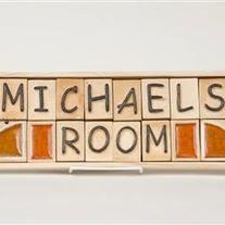 Michaels Room - Kids Room Sign