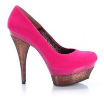 Pink Platform Pump