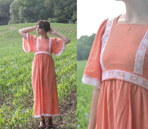 Lazy, Hazy Summer Days 70's Dress.