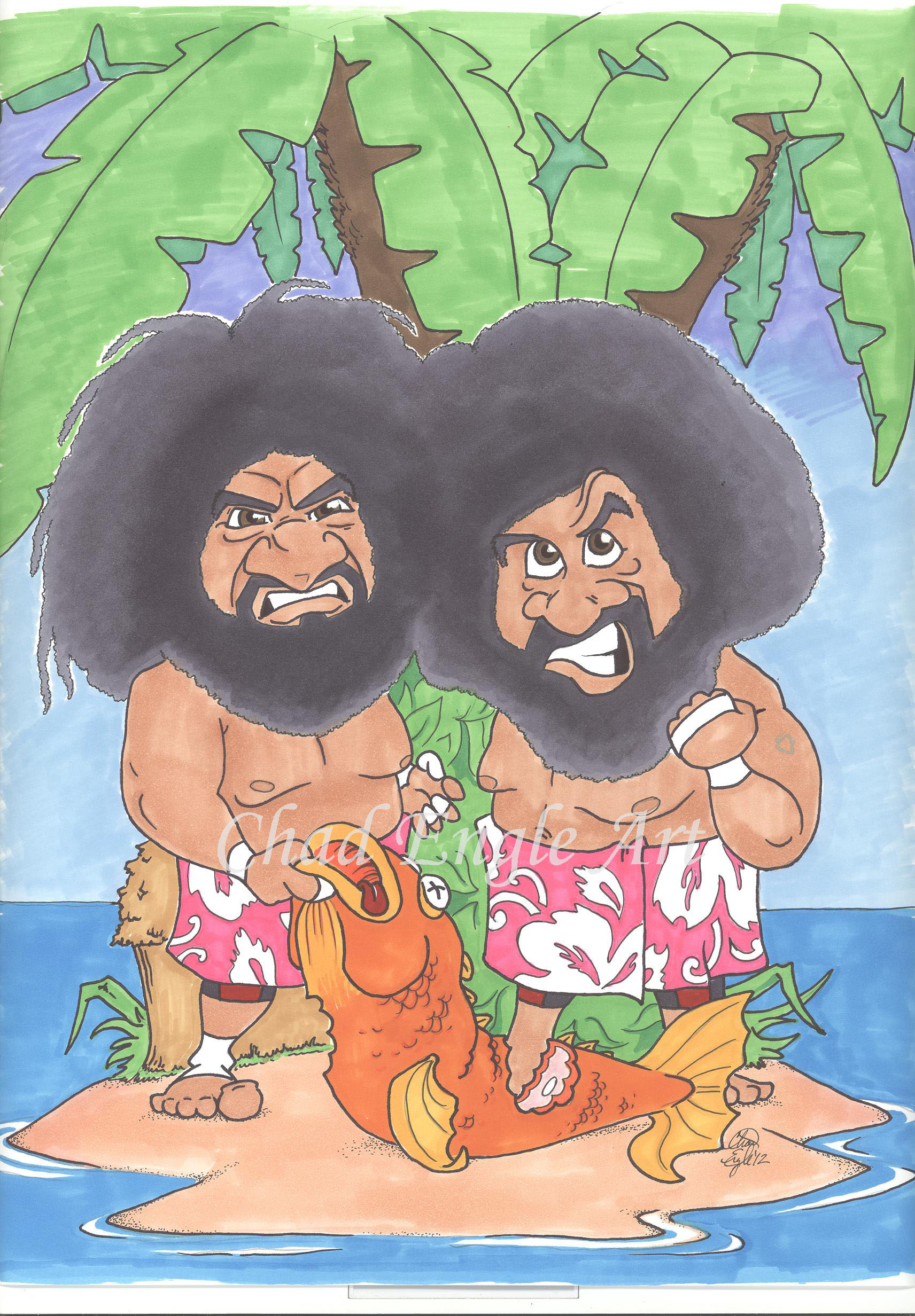 The Wild Samoans on Storenvy