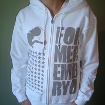 "Former Embryo" Zip-Up Hoodie