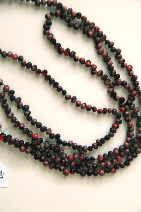 Double Stand Church Seed Necklace