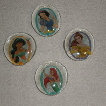 Magnet Set - Framed Princesses