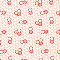 Fat Quarter-Moda's Ruby Retro Cream 55033/17