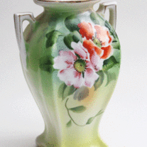Vintage, Japanese Handpainted vase