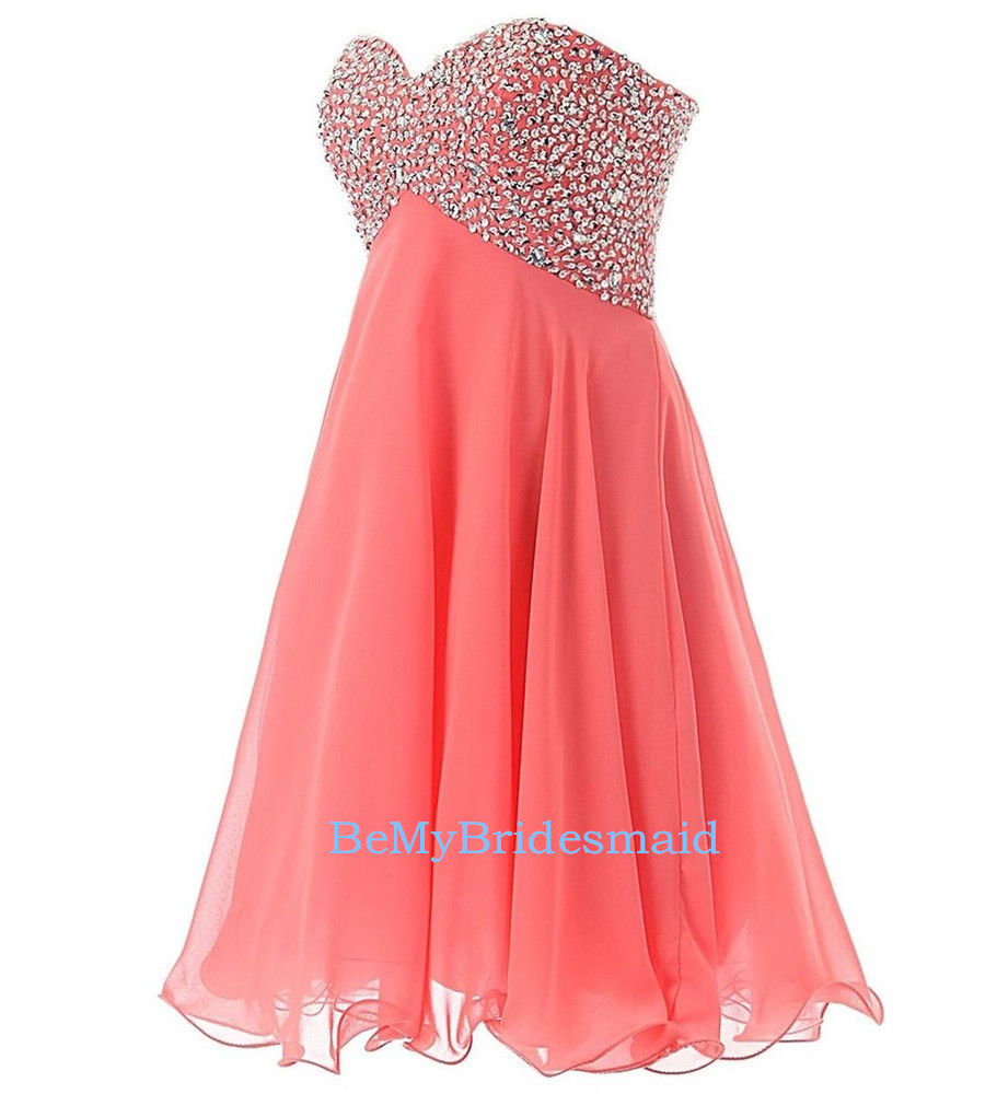 Watermelon Homecoming Dress