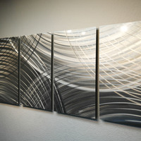 Aquarius - Abstract Metal Wall Art Contemporary Modern Decor