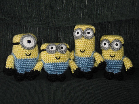 Amigurumi Minion Dolls on Storenvy