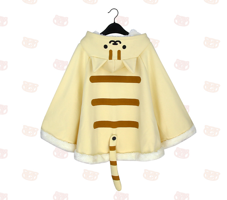 Neko Atsume Kitty Cat Sweater Hoodie Cloak Cape SP168276 · SpreePicky