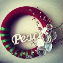 Lily Peace Wreath 
