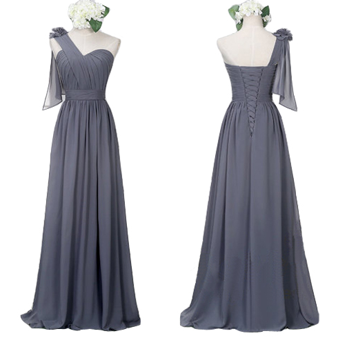 Dark Gray Lace Dresses