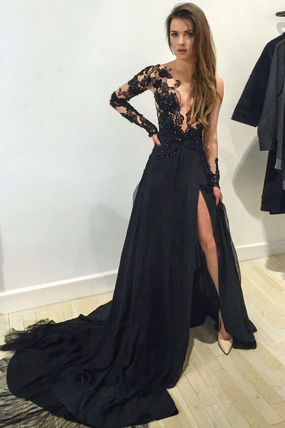 unique black gowns