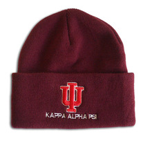 IU Kappa Alpha Psi Knit Beanie (Krimson)