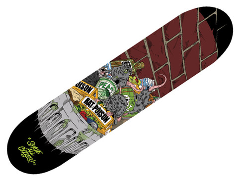 ETHER x Skate All Cities (Skateboard Deck)
