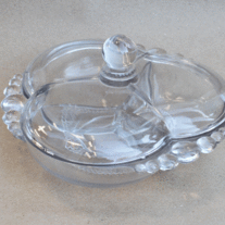 Duncan Miller Teardrop 3-Part Candy Dish