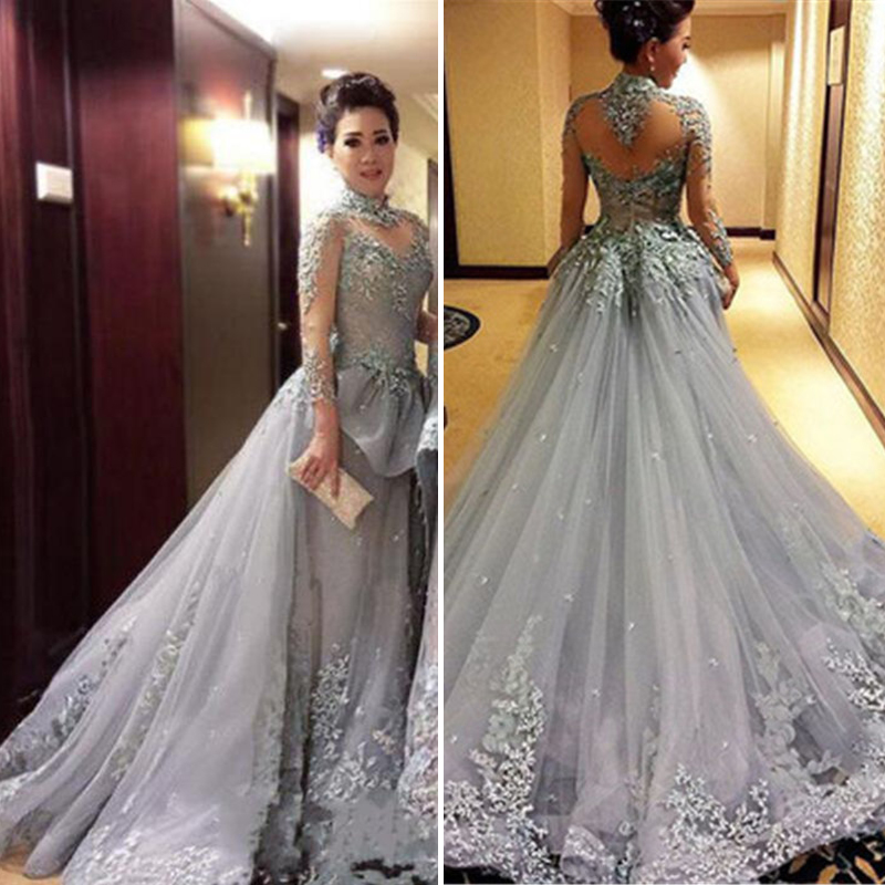 Long Sleeve Prom Dresses